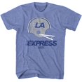 thumbnail image 1 of USFL Men's  Express Slim Fit T-shirt Light Blue Heather, 1 of 2