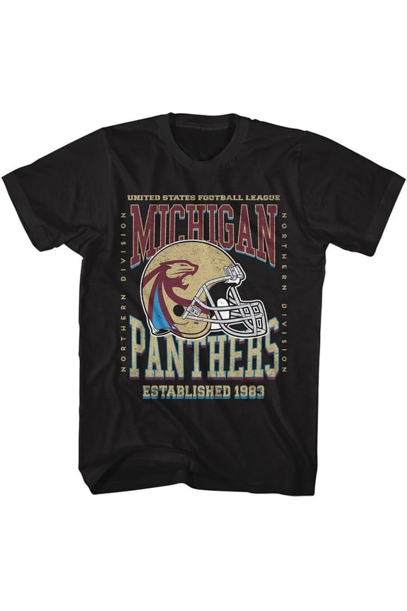 USFL Michigan Panthers Brands Shirt