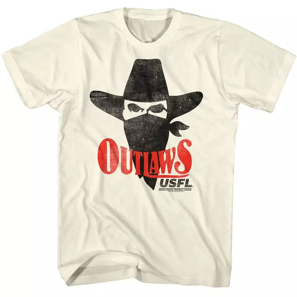 USFL Outlaws Logo Men's T Shirt