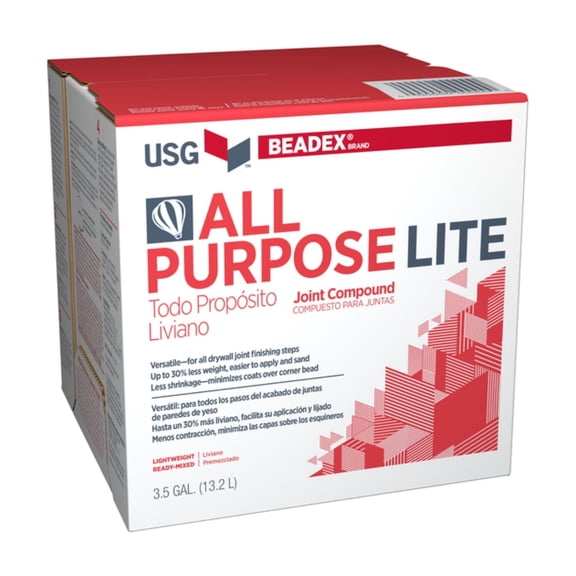 Beadex 385258 Lite All Purpose Joint Compound, 3.5-Gallons - Quantity 1