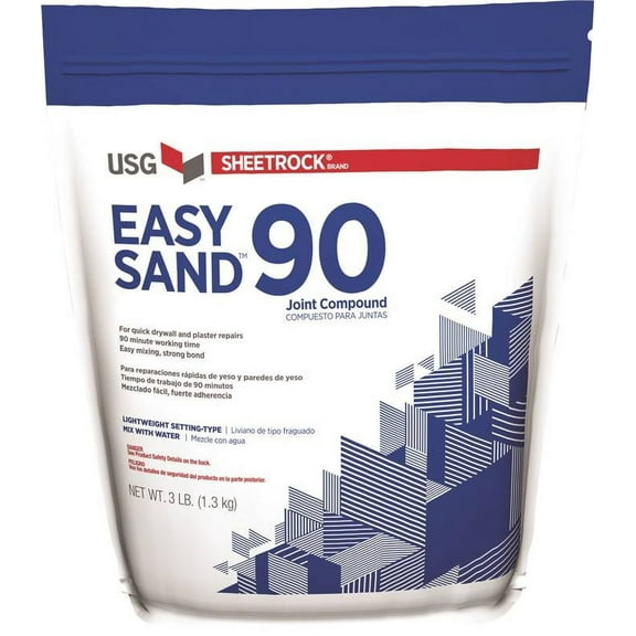 USG Easy Sand 384025 Joint Compound, Powder, 3 lb Bag