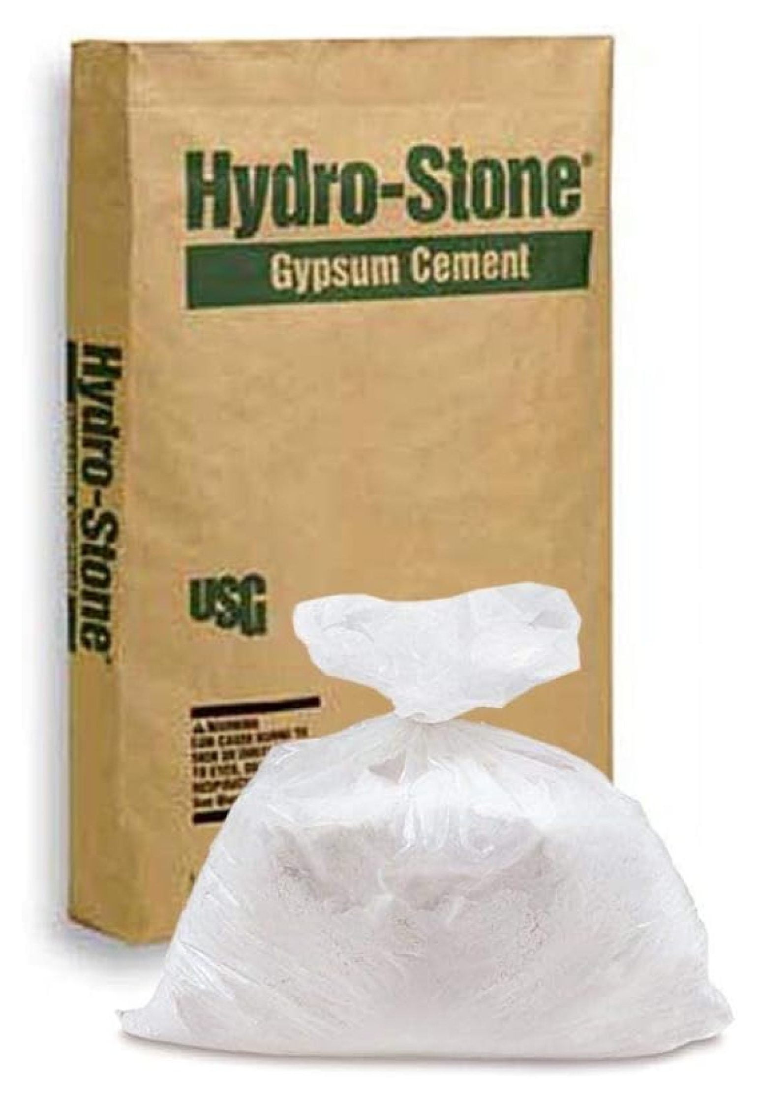 USG HYDROSTONE TB 10 lb Bag - Gypsum Cement - Extremely Hard, High Compressive Strength, Fine Detail
