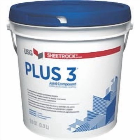 USG - JTT Sheetrock Plus 3 Pre-Mixed Lightweight All-Purpose Drywall Joint Compound - Pack of 24