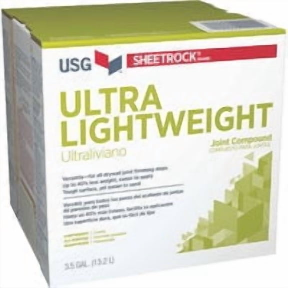 USG - JTT Sheetrock Pre-Mixed Ultra Lightweight All-Purpose Drywall Joint Compound - Pack of 2 Pro Bulk Pack