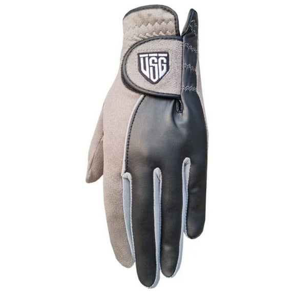 USG Ladies Golf Glove | Hydro Grip - Pair | Hydro Protector | Natural Leather Suede (Small)