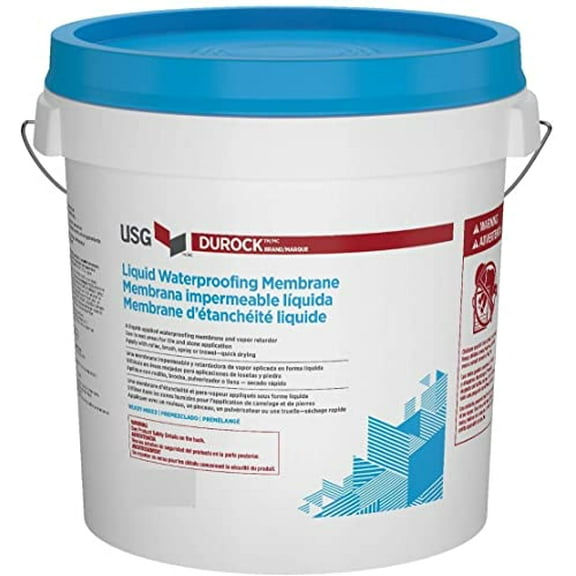 USG Liquid Membrane Acrylic, Polymer Industrial Sealant, 12 lbs