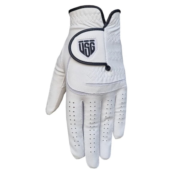 USG Mens Golf Glove | Ulticross | Hydrolyte synthetic technology | Finest Cabretta leather | All-Season Essential (Cadet Medium, Left)