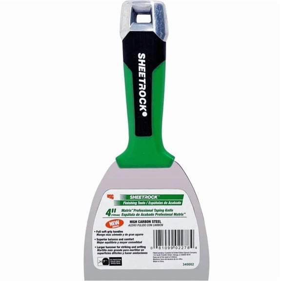 USG Sheetrock 4 in. Matrix Polished Carbon Steel Joint Knife