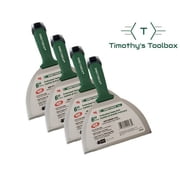 USG Sheetrock 6 Carbon Steel Professional Drywall Taping Knife Pack of 4
