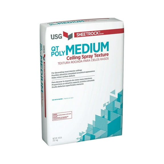 USG Sheetrock White Ceiling Spray Texture 40 lb