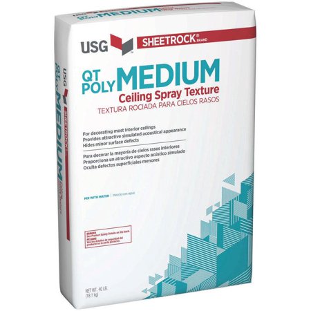 USG Sheetrock White Ceiling Spray Texture 40 lb