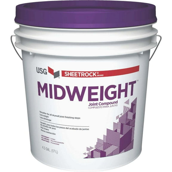 U S GYPSUM 4.5-Gallon Sheetrock All Purpose Mid-Weight Joint Compound 380417