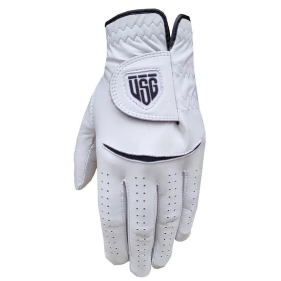 USG Womens Golf Glove | Ultima | Premium Cabretta leather | Grip Control | Soft. Premium. Comfortable. (Large, Right)