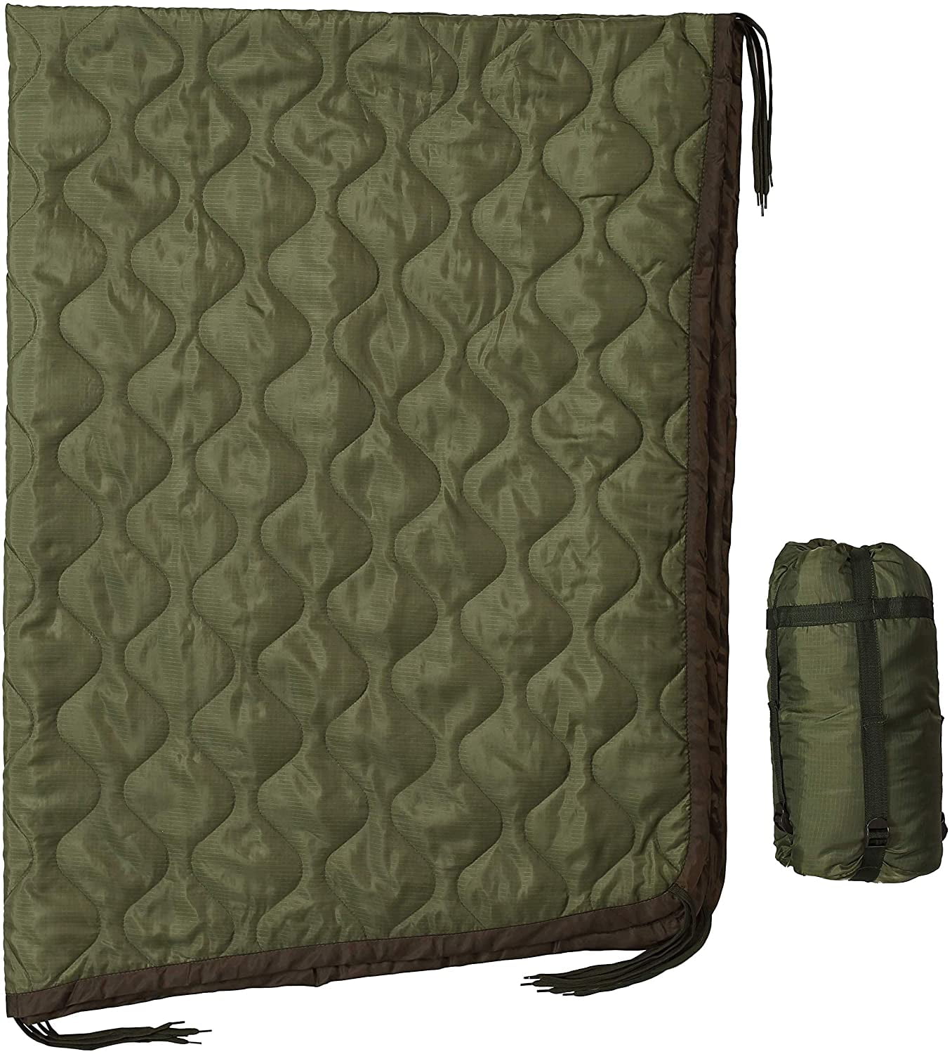 USGI Industries Military Woobie Blanket , Thermal Insulated Camping