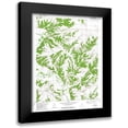 thumbnail image 1 of USGS 12x14 Black Modern Framed Museum Art Print Titled - Erwin Illinois Quad - USGS 1981, 1 of 5