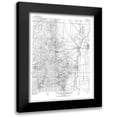 thumbnail image 1 of USGS 12x14 Black Modern Framed Museum Art Print Titled - Yerington District Nevada - USGS 1915, 1 of 5