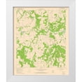 thumbnail image 1 of USGS 12x14 White Modern Wood Framed Museum Art Print Titled - Thrifty Texas Quad - USGS 1969, 1 of 4
