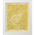 thumbnail image 1 of USGS 12x14 White Modern Wood Framed Museum Art Print Titled - Whittier North Carolina Quad - USGS 1935, 1 of 4