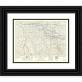 thumbnail image 1 of USGS 14x12 Black Ornate Wood Framed with Double Matting Museum Art Print Titled - Twin Falls Idaho Quad - USGS 1963, 1 of 4