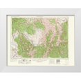 thumbnail image 1 of USGS 14x12 White Modern Wood Framed Museum Art Print Titled - Grangeville Idaho Washington Oregon Quad, 1 of 4