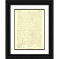 thumbnail image 1 of USGS 14x18 Black Ornate Wood Framed with Double Matting Museum Art Print Titled - Floate Draw Wyoming Quad - USGS 1972, 1 of 4