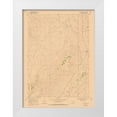 thumbnail image 1 of USGS 14x18 White Modern Wood Framed Museum Art Print Titled - Salt Creek Wyoming Quad - USGS 1968, 1 of 4