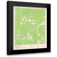 thumbnail image 1 of USGS 15x17 Black Modern Framed Museum Art Print Titled - Camden Texas Quad - USGS 1979, 1 of 5