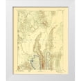 thumbnail image 1 of USGS 15x17 White Modern Wood Framed Museum Art Print Titled - Granite Range Nevada Sheet - USGS 1894, 1 of 4