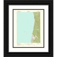 thumbnail image 1 of USGS 15x18 Black Ornate Wood Framed with Double Matting Museum Art Print Titled - Orick California Quad - USGS 1954, 1 of 4