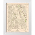 thumbnail image 1 of USGS 15x18 White Modern Wood Framed Museum Art Print Titled - Deer Trail Colorado Quad - USGS 1978, 1 of 4