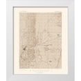 thumbnail image 1 of USGS 15x18 White Modern Wood Framed Museum Art Print Titled - Rock Springs Wyoming Quad - USGS 1910, 1 of 4