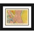 thumbnail image 1 of USGS 18x14 Black Ornate Wood Framed with Double Matting Museum Art Print Titled - North Central Colorado Economic - USGS 1881, 1 of 4