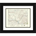 thumbnail image 1 of USGS 18x15 Black Ornate Wood Framed with Double Matting Museum Art Print Titled - Walla Walla Washington Quad - USGS 1964, 1 of 4