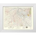 thumbnail image 1 of USGS 18x15 White Modern Wood Framed Museum Art Print Titled - Boise Idaho Oregon Quad - USGS 1962, 1 of 4