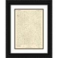 thumbnail image 1 of USGS 18x24 Black Ornate Wood Framed with Double Matting Museum Art Print Titled - Brislawn School Wyoming Quad - USGS 1972, 1 of 4