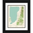 thumbnail image 1 of USGS 19x24 Black Ornate Wood Framed with Double Matting Museum Art Print Titled - Willow Ranch California Quad - USGS 1962, 1 of 4