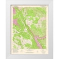 thumbnail image 1 of USGS 19x24 White Modern Wood Framed Museum Art Print Titled - Penon Blanco Peak California Quad - USGS 1962, 1 of 4