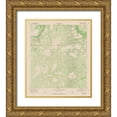 thumbnail image 1 of USGS 20x23 Gold Ornate Wood Framed with Double Matting Museum Art Print Titled - Calliham Texas Quad - USGS 1967, 1 of 4
