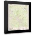 thumbnail image 1 of USGS 20x24 Black Modern Framed Museum Art Print Titled - Carlsbad Texas Quad - USGS 1984, 1 of 5