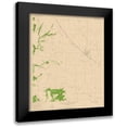 thumbnail image 1 of USGS 20x24 Black Modern Framed Museum Art Print Titled - Godley Texas Quad - USGS 1961, 1 of 5