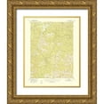 thumbnail image 1 of USGS 20x24 Gold Ornate Wood Framed with Double Matting Museum Art Print Titled - Schell Mountain California Quad - USGS 1956, 1 of 4