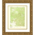 thumbnail image 1 of USGS 20x24 Gold Ornate Wood Framed with Double Matting Museum Art Print Titled - Westwood California Quad - USGS 1956, 1 of 4