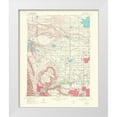 thumbnail image 1 of USGS 20x24 White Modern Wood Framed Museum Art Print Titled - Golden Colorado Quad - USGS 1967, 1 of 4