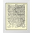 thumbnail image 1 of USGS 20x24 White Modern Wood Framed Museum Art Print Titled - Mariposa California Quad - USGS 1912, 1 of 4