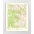 thumbnail image 1 of USGS 20x24 White Modern Wood Framed Museum Art Print Titled - Mt Abbot California Quad - USGS 1963, 1 of 4