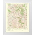 thumbnail image 1 of USGS 20x24 White Modern Wood Framed Museum Art Print Titled - Mt Goddard California Quad - USGS 1953, 1 of 4