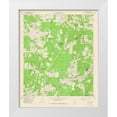 thumbnail image 1 of USGS 20x24 White Modern Wood Framed Museum Art Print Titled - Todd City Texas Quad - USGS 1982, 1 of 4
