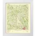 thumbnail image 1 of USGS 20x24 White Modern Wood Framed Museum Art Print Titled - Weatherford Texas Quad - USGS 1960, 1 of 4