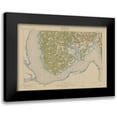thumbnail image 1 of USGS 24x18 Black Modern Framed Museum Art Print Titled - Nanjemoy Maryland Quad - USGS 1913, 1 of 5