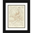 thumbnail image 1 of USGS 25x32 Black Ornate Wood Framed with Double Matting Museum Art Print Titled - Boonville New York Quad - USGS 1904, 1 of 4